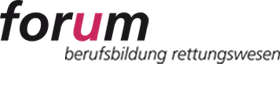 FORUM - Berufsbildung Rettungswesen - Logo, zur Startseite